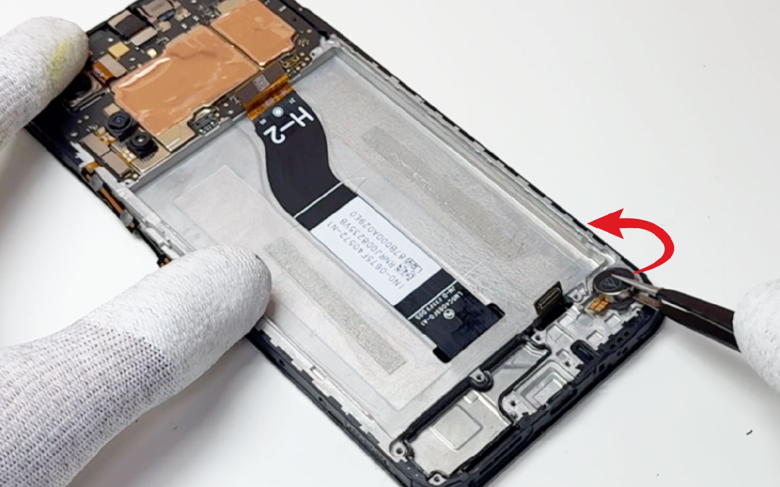 Comment changer le bloc écran sur Redmi 13C photo 3