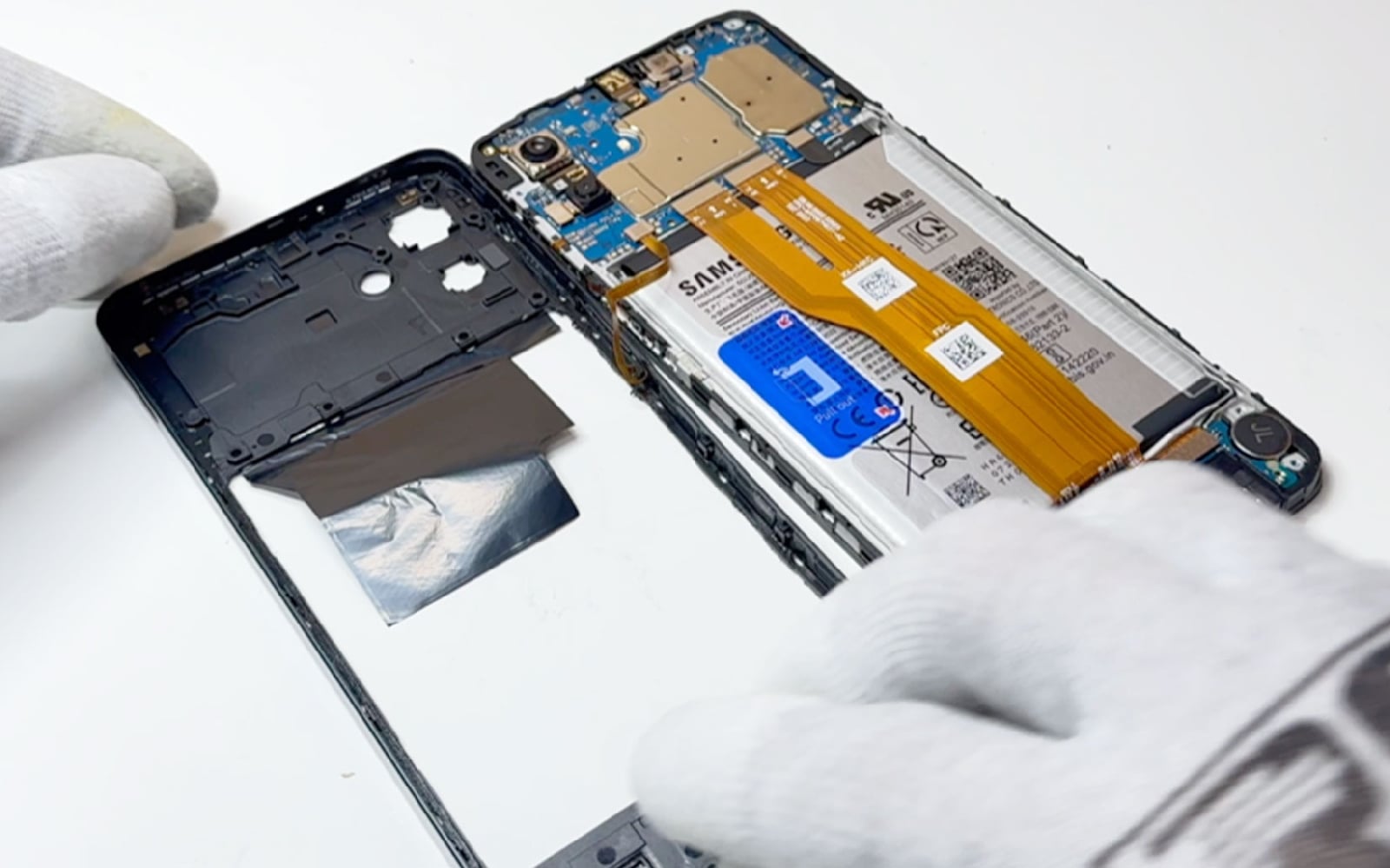 Comment changer le bloc écran sur Galaxy A07 4G photo 4