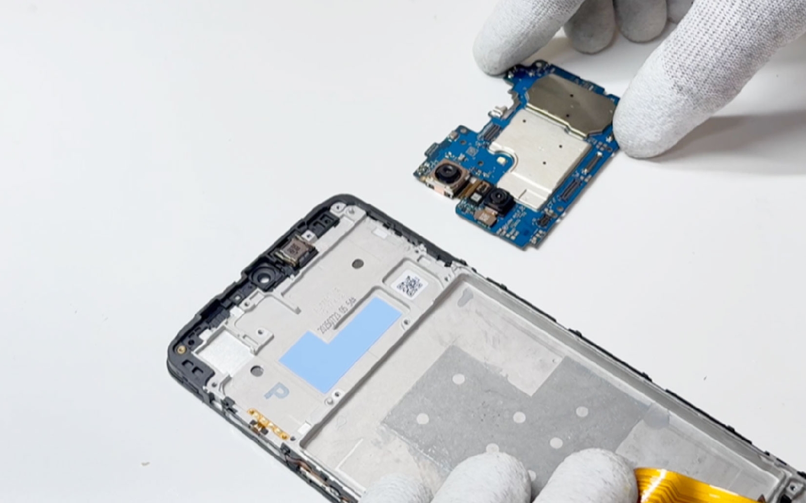 Comment changer le bloc écran sur Galaxy A07 4G photo 3