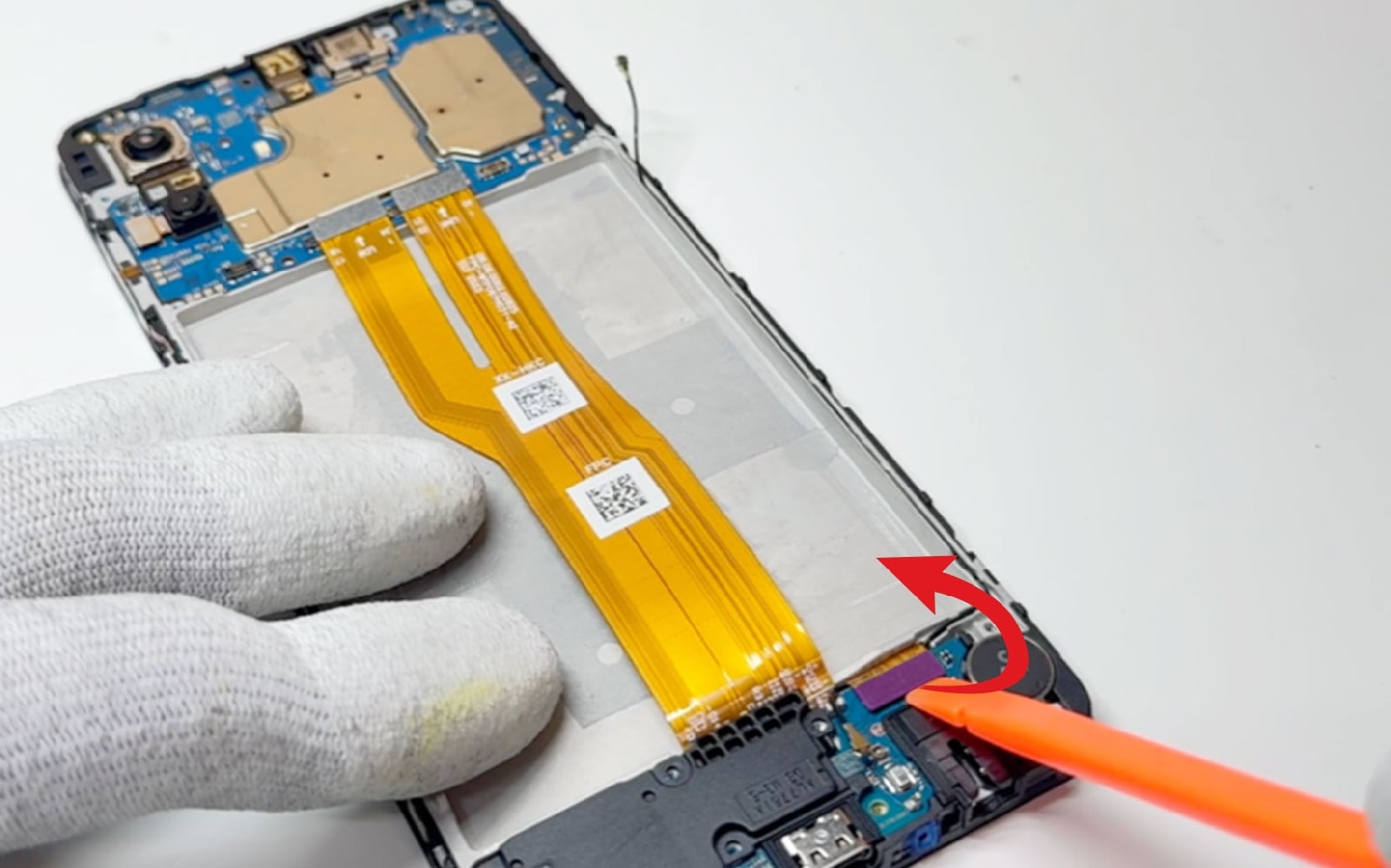 Comment changer le bloc écran sur Galaxy A07 4G photo 3