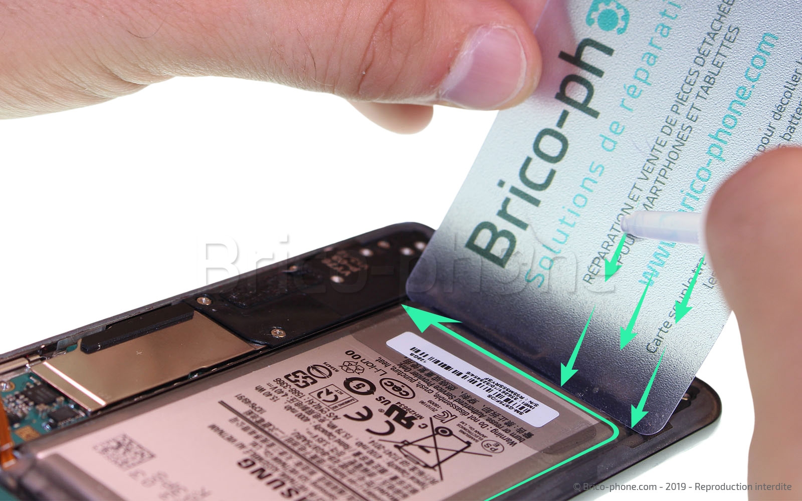 Changement de batterie sur Galaxy S7 photo 2