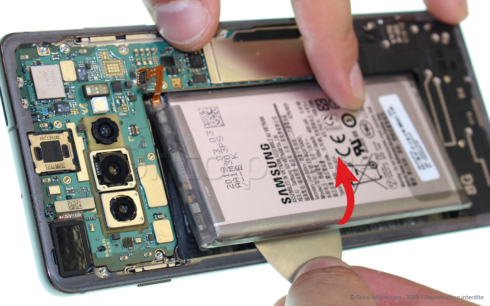 Changement de batterie sur Galaxy S7 photo 4