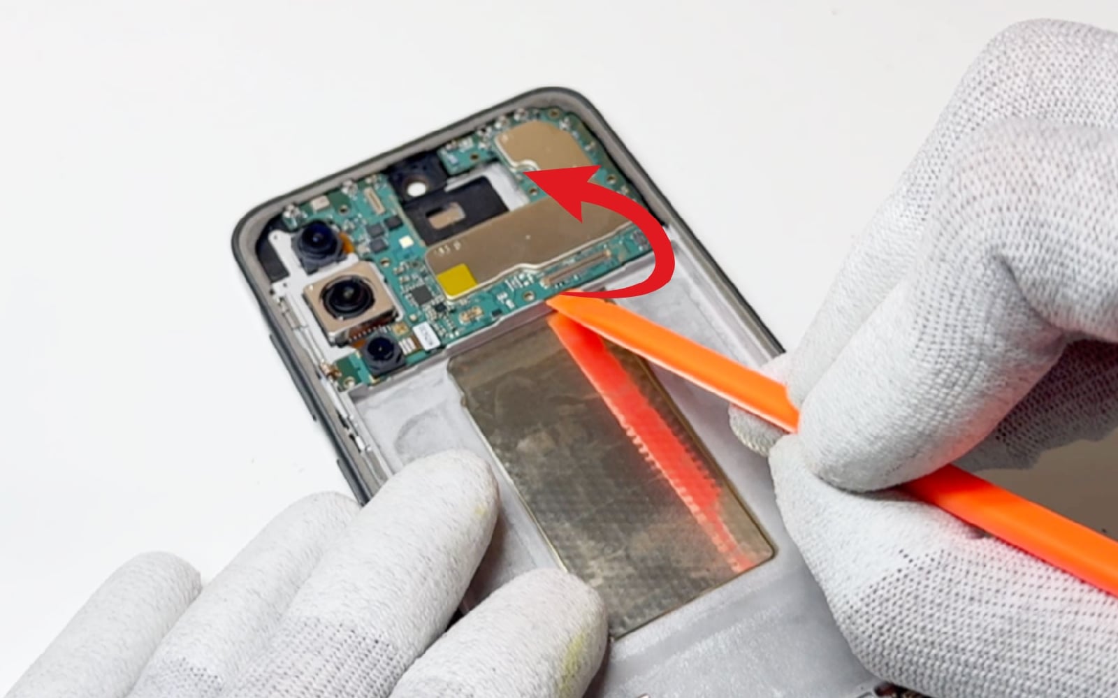 Comment changer le bloc écran sur Galaxy A36 photo 2
