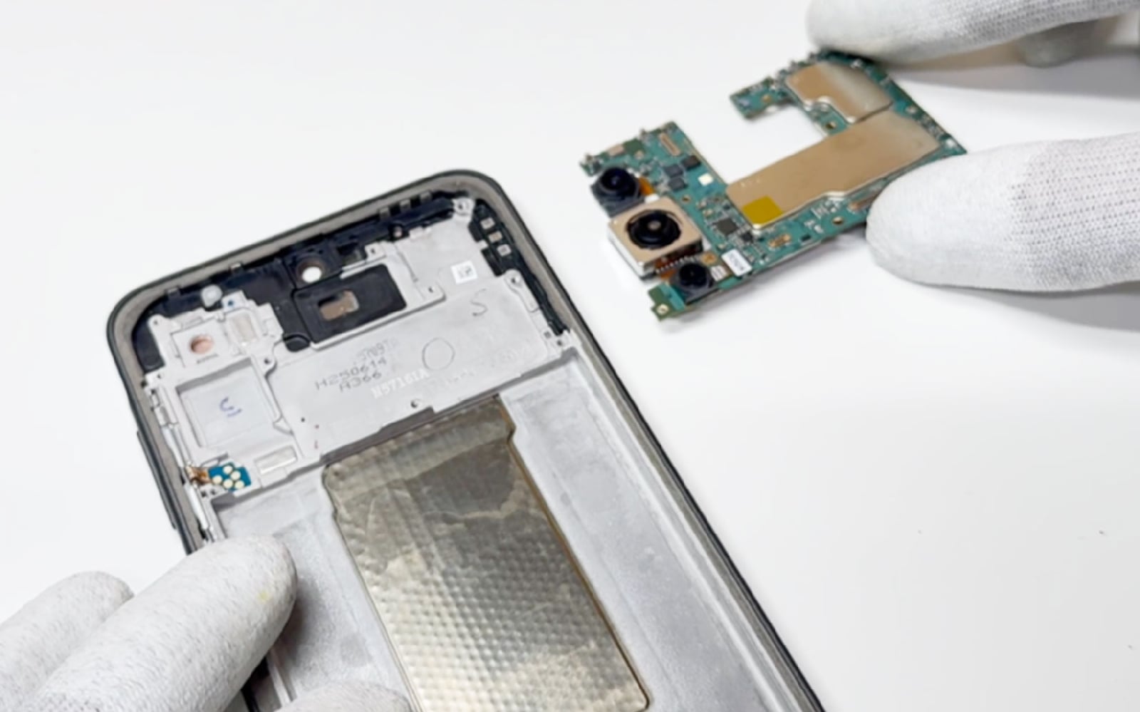 Comment changer le bloc écran sur Galaxy A36 photo 3