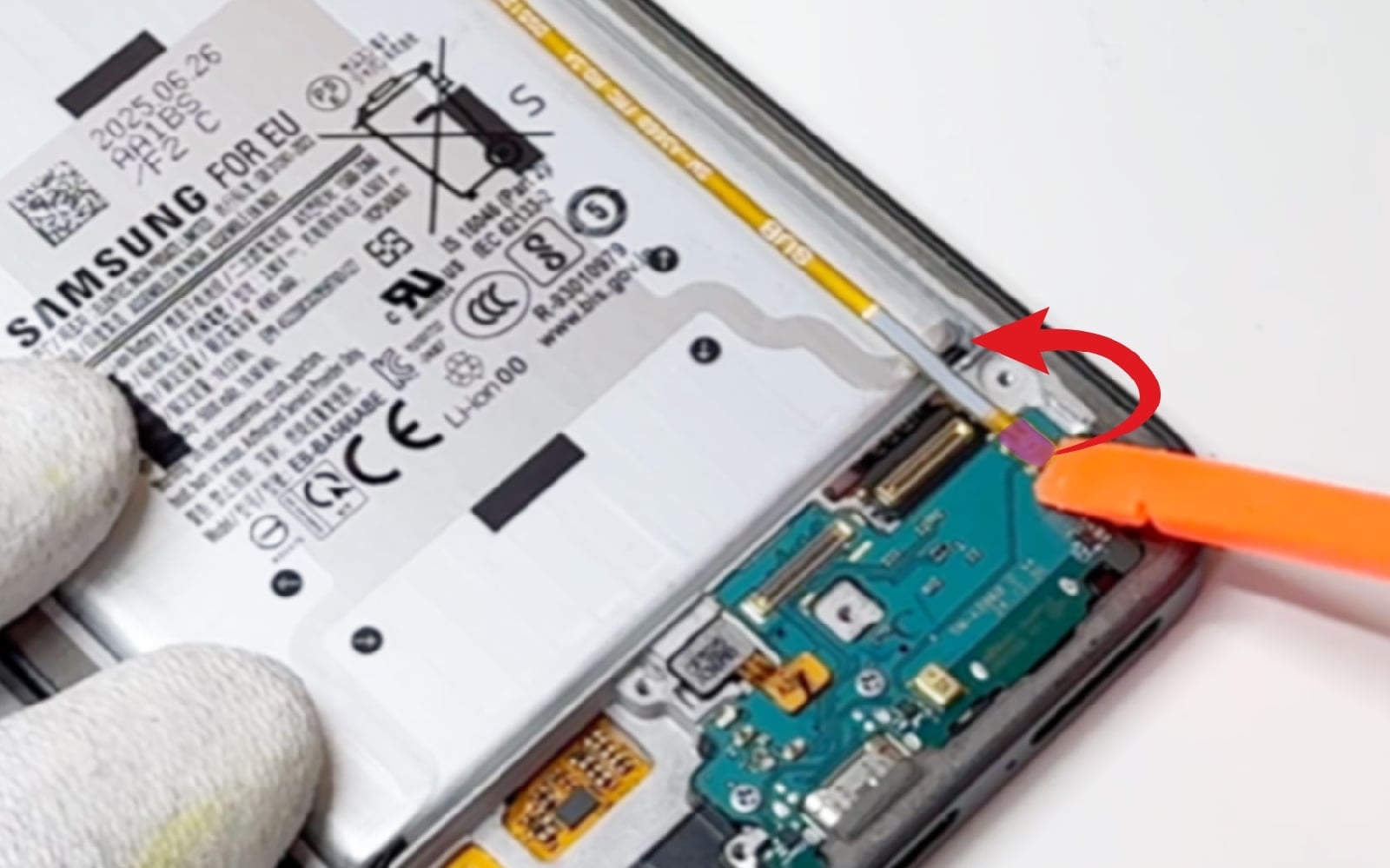 Comment changer le bloc écran sur Galaxy A36 photo 3