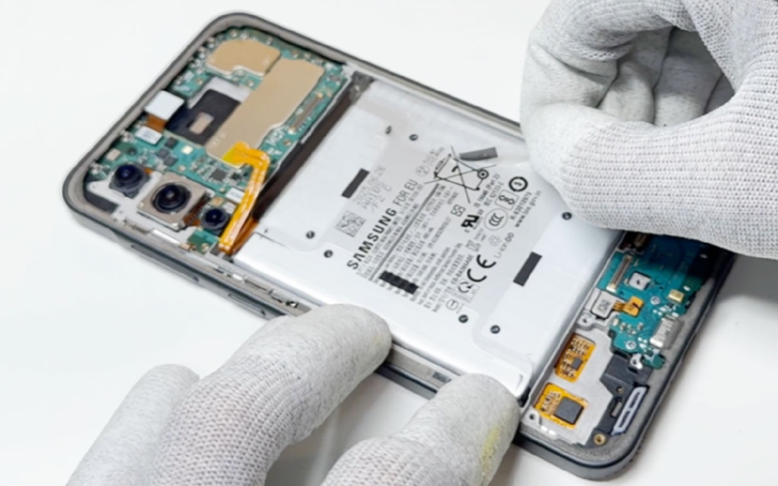 Comment changer le bloc écran sur Galaxy A36 photo 2