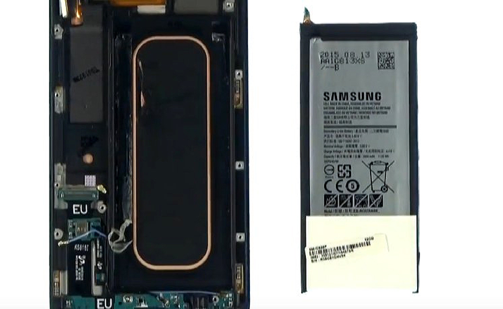 Changement d'écran (vitre+Amoled) sur Galaxy S6 Edge Plus photo 4