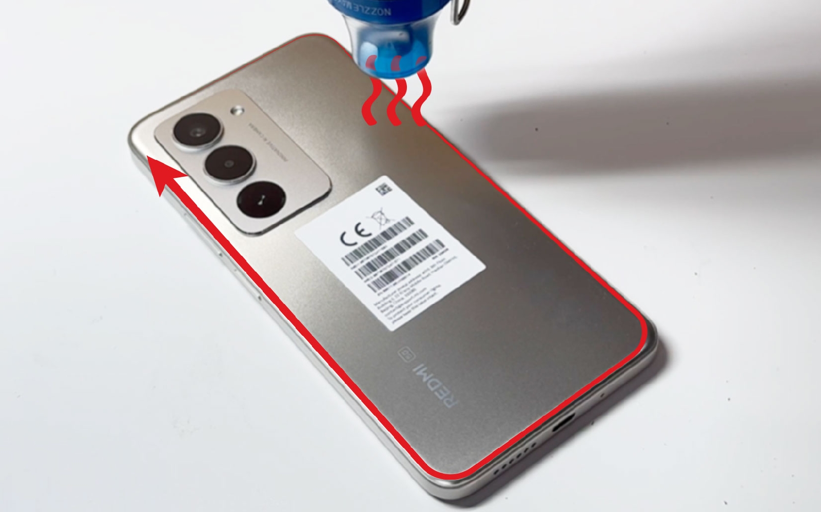 Comment changer la batterie sur Redmi 15 photo 2