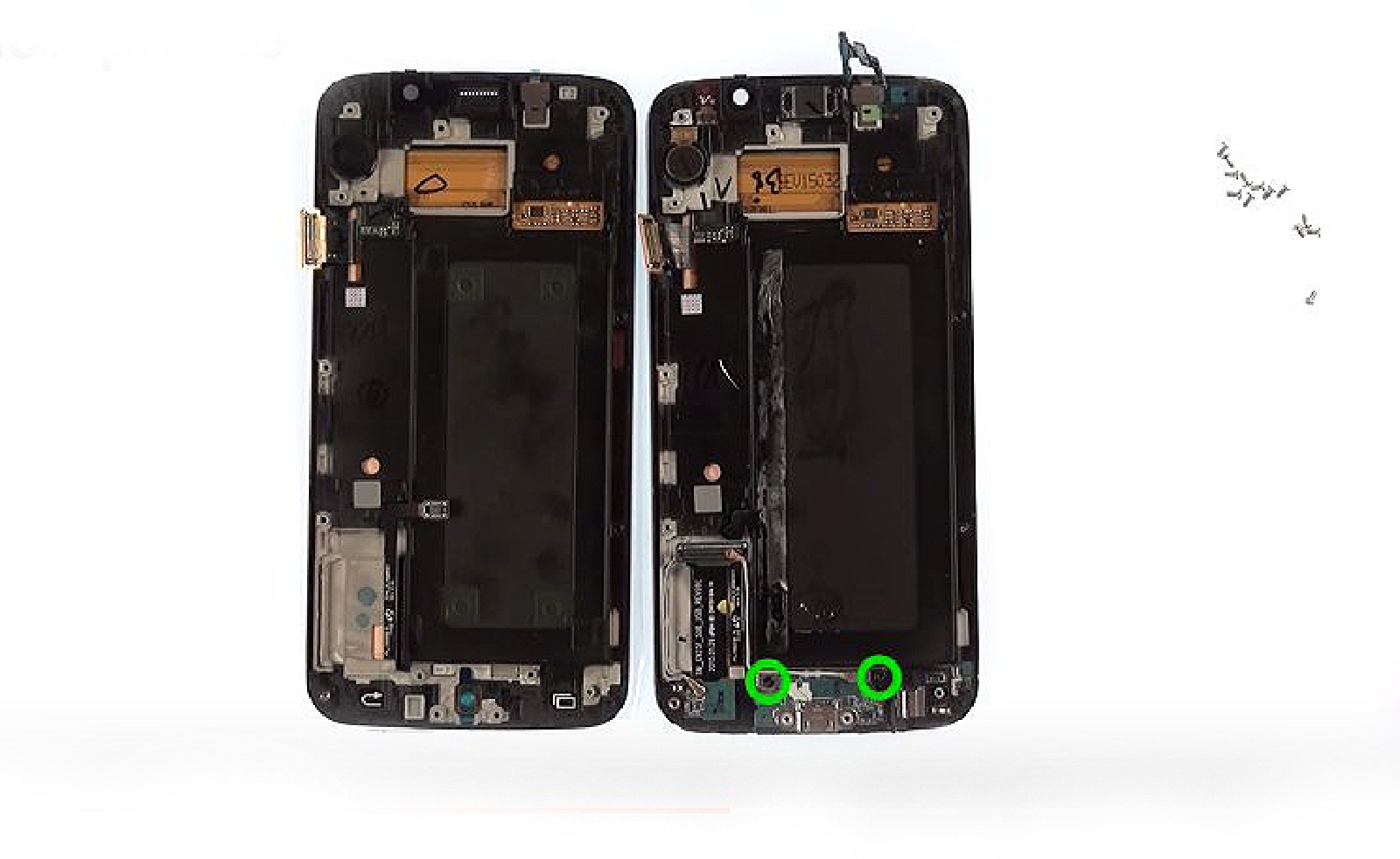 Changement d'écran (vitre+Amoled) sur Galaxy S6 Edge photo 1