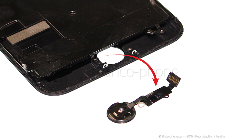 Changement d'écran (vitre+LCD) sans éléments prémontés sur iPhone 7 photo 3
