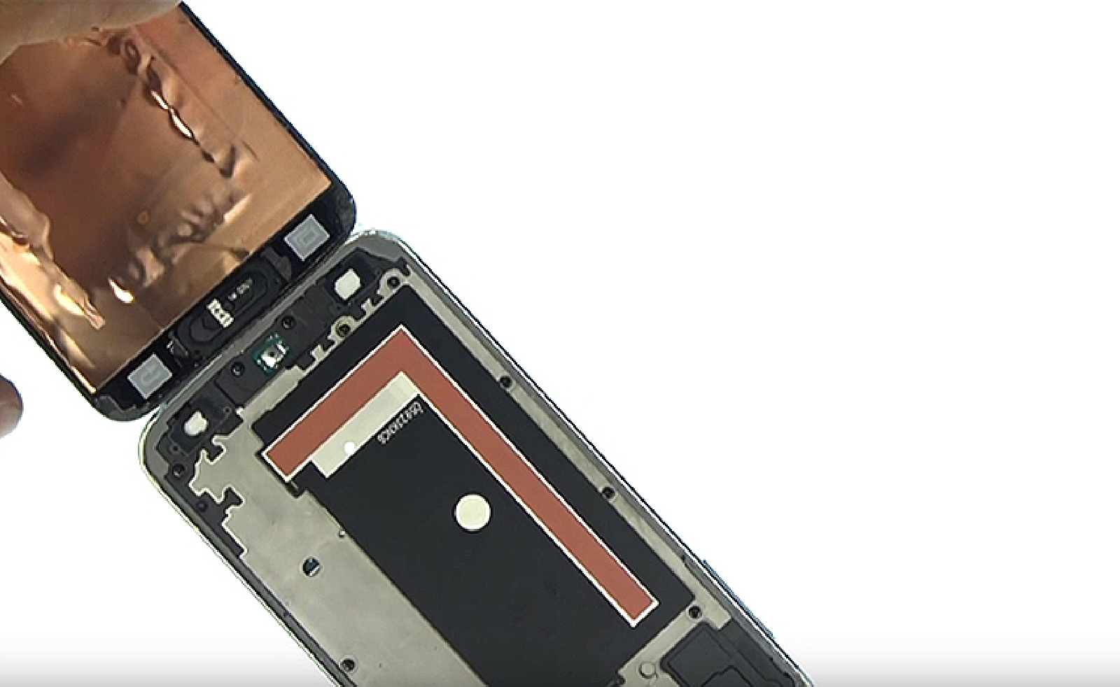 Changement d'écran (vitre+AMOLED) sur Galaxy S5 NEO photo 3