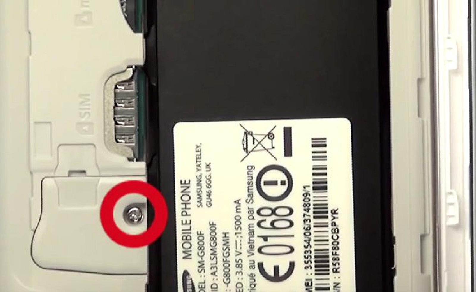 Changement d'écran (vitre+AMOLED) sur Galaxy S5 Mini photo 1