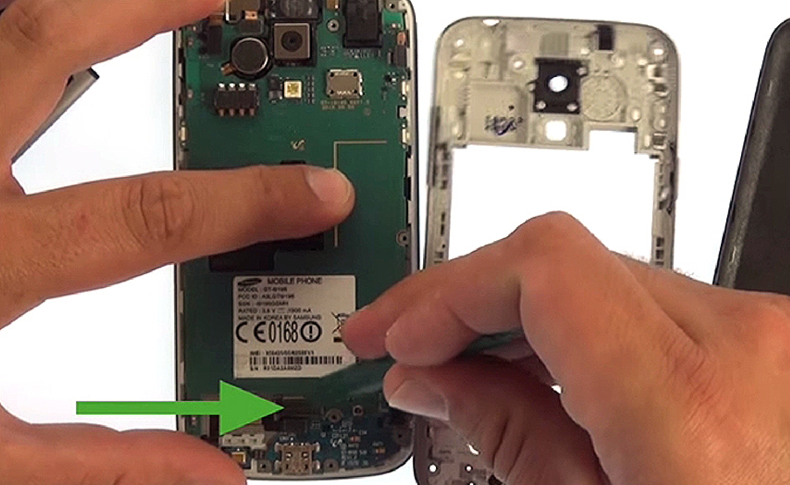 Changement d'écran (vitre+AMOLED) sur Galaxy S4 Mini photo 3