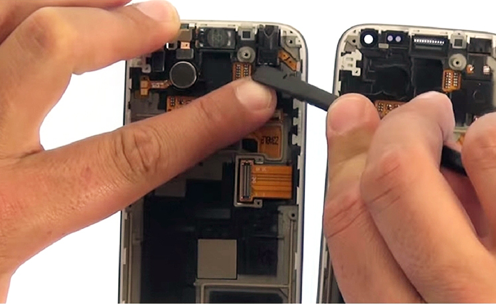 Changement d'écran (vitre+AMOLED) sur Galaxy S4 Mini photo 1