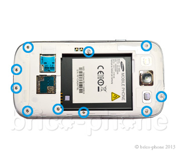 Changement d'écran (vitre+AMOLED) sur Galaxy S3 photo 1