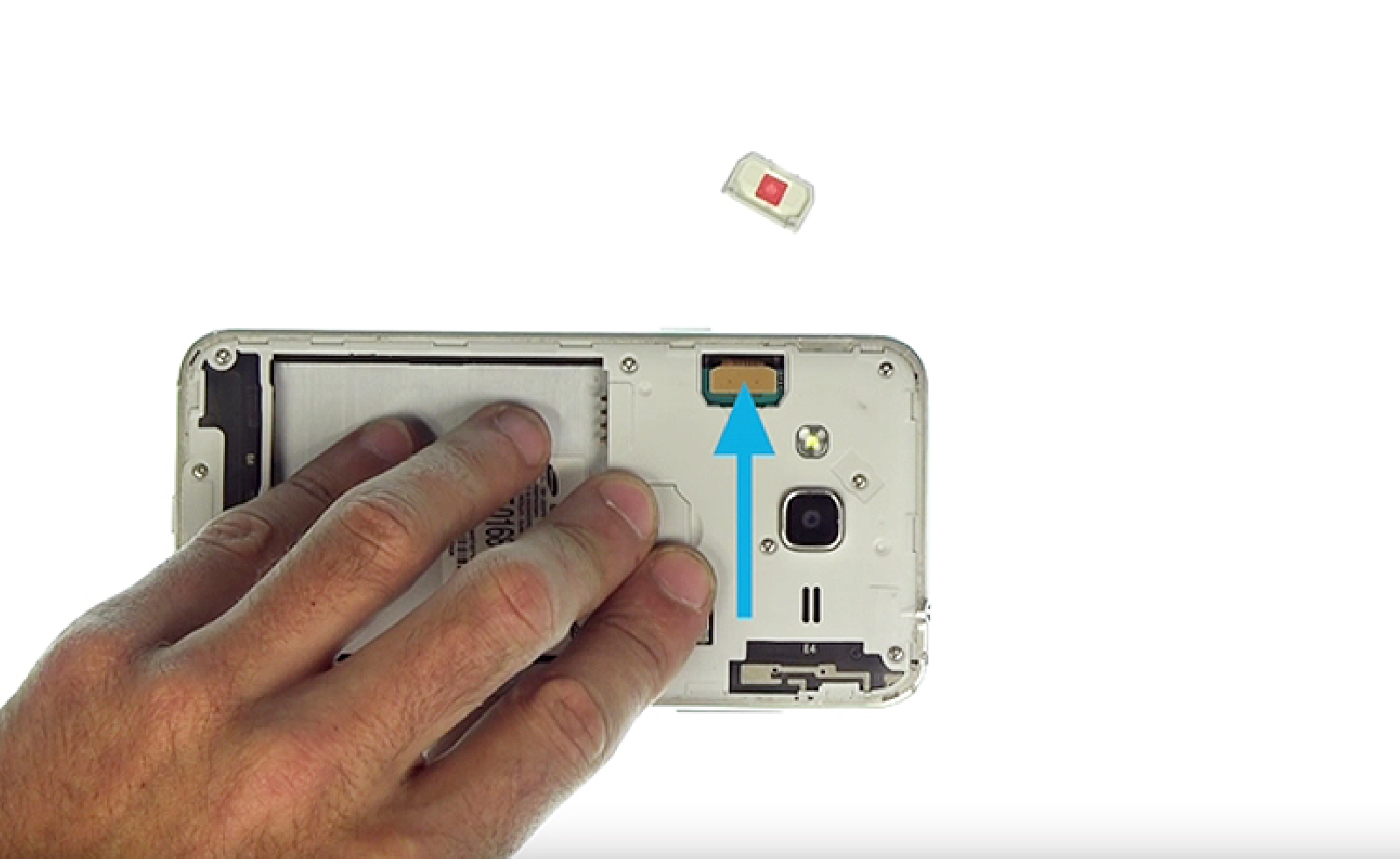 Changement d'écran (vitre+AMOLED) sur Galaxy J3 2016 photo 2