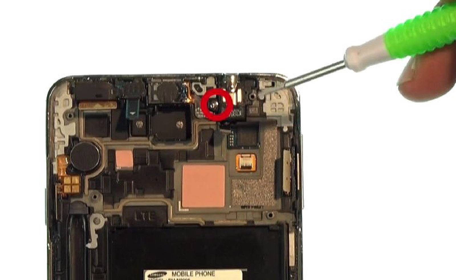 Changement d'écran (vitre+AMOLED) sur Galaxy Note 3 photo 1