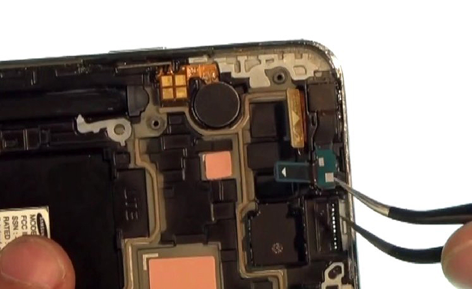 Changement d'écran (vitre+AMOLED) sur Galaxy Note 3 photo 2