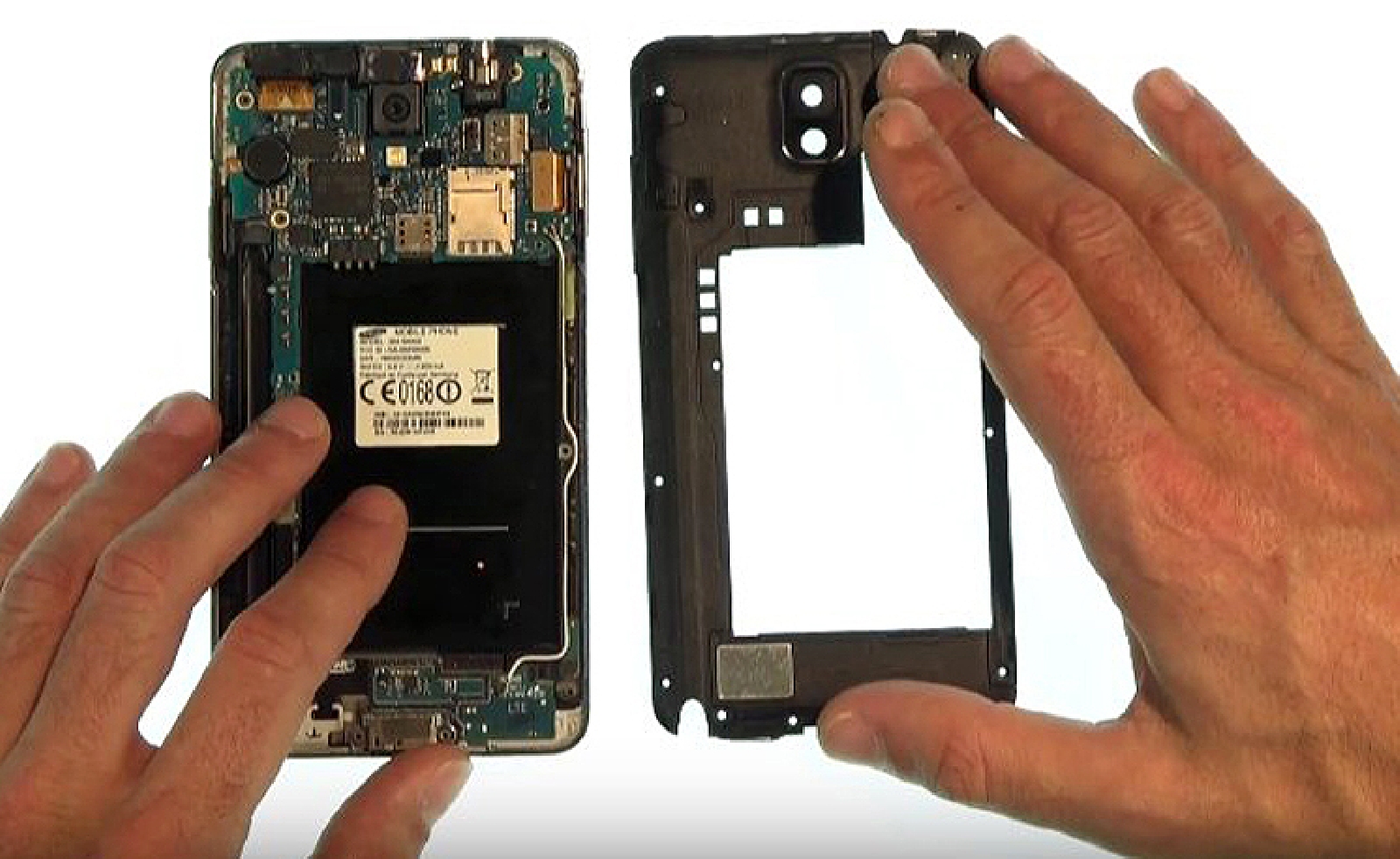 Changement d'écran (vitre+AMOLED) sur Galaxy Note 3 photo 3