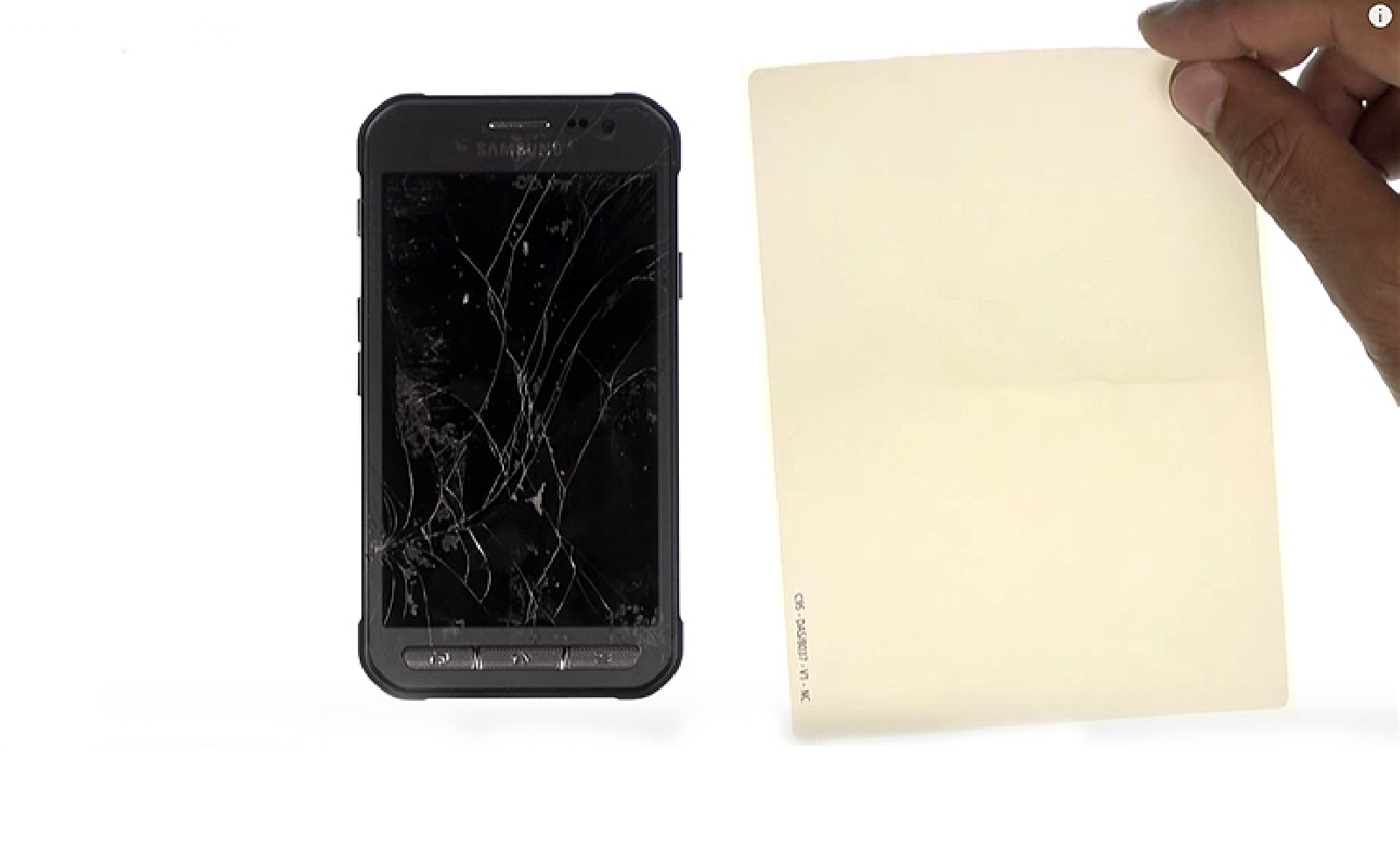 Changement d'écran (vitre+LCD) sur Galaxy Xcover 3 photo 1