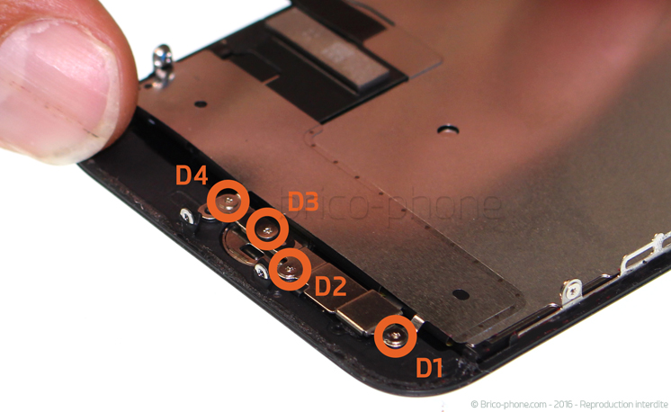 Changement d'écran (vitre+LCD) sans éléments prémontés en gardant l'étanchéité sur iPhone 7 photo 1