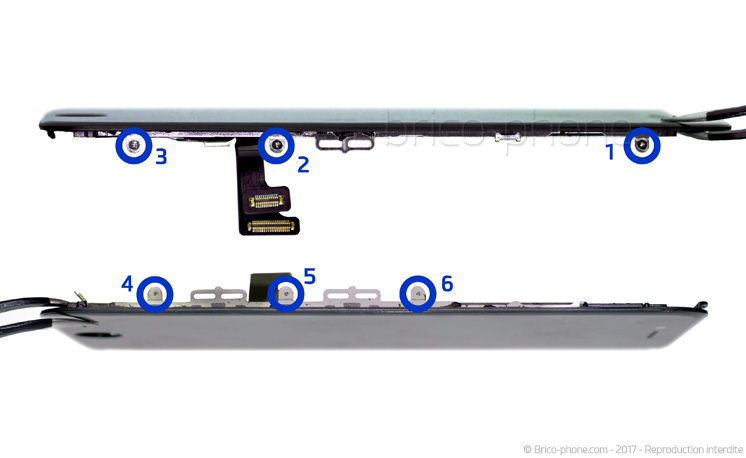 Changement d'écran (vitre+LCD) sans éléments prémontés en gardant l'étanchéité sur iPhone 7 photo 1