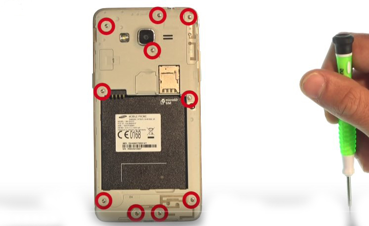 Changement de vitre tactile sur Galaxy Grand Prime photo 1