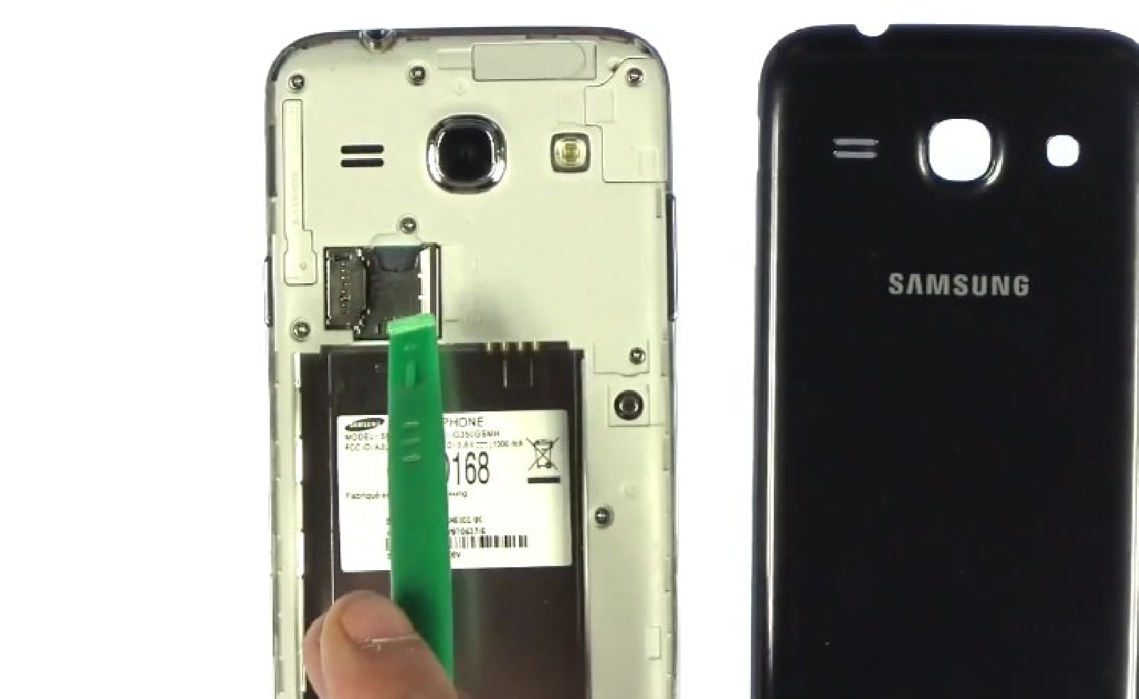 Changement de vitre tactile sur Galaxy Core Plus photo 1