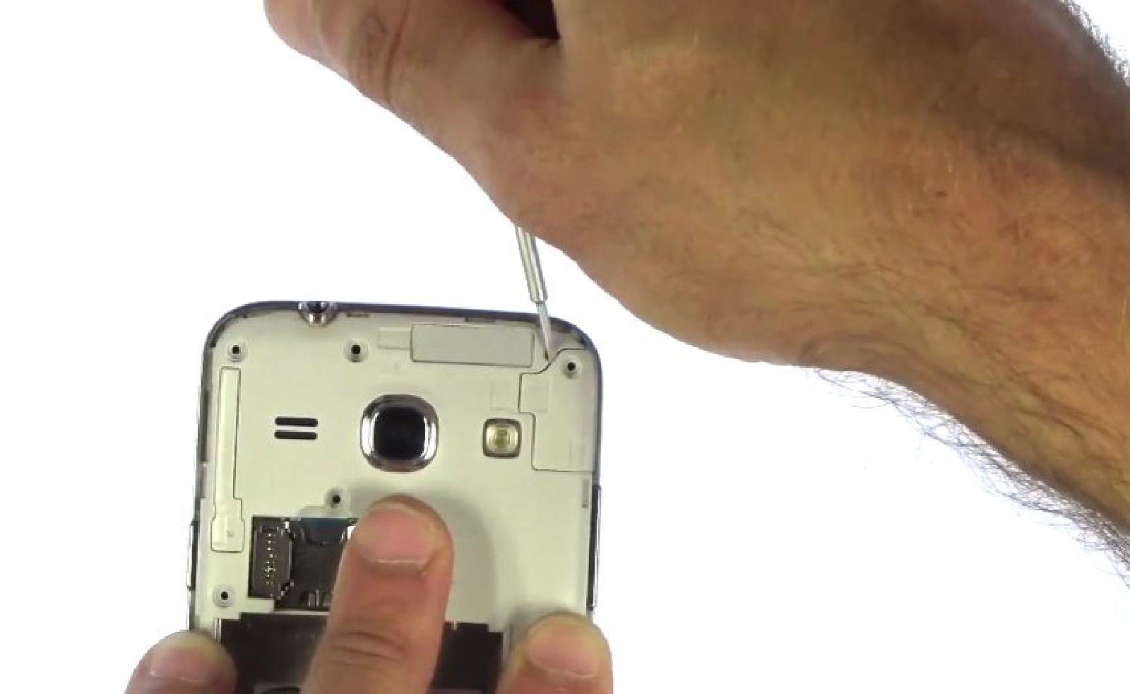 Changement de vitre tactile sur Galaxy Core Plus photo 1