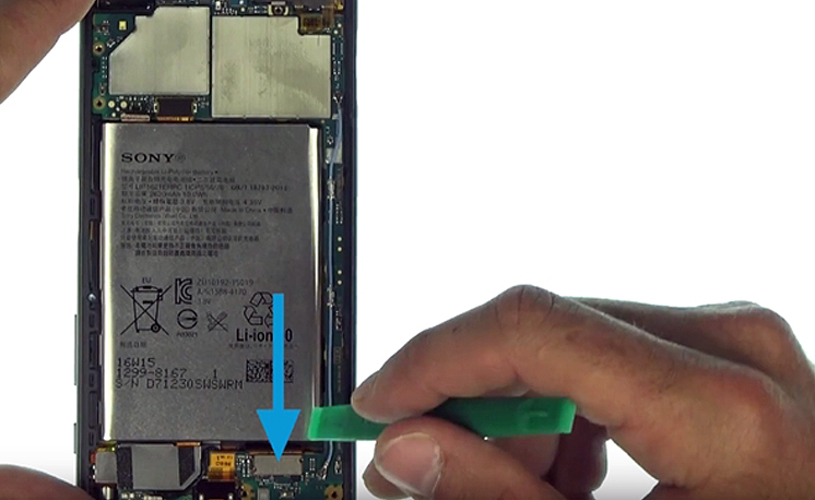 Changement de battterie sur Xperia X - X Dual photo 1