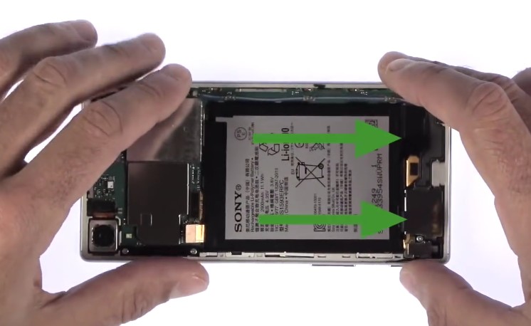 Changement d'écran (vitre+châssis+LCD) sur Xperia Z5 photo 1