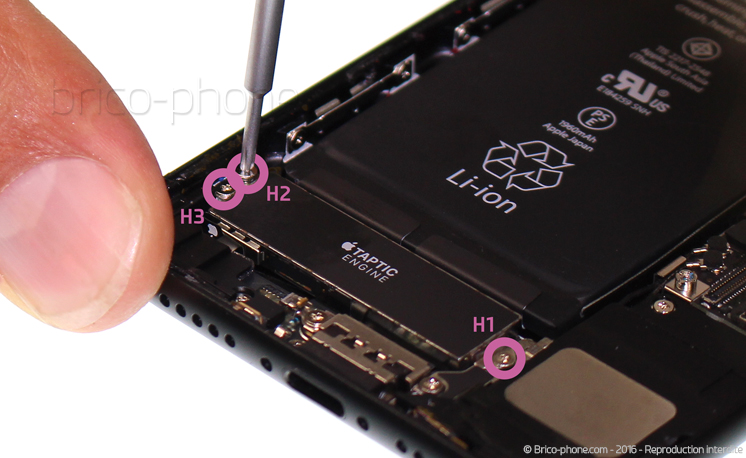 Changement de batterie sur iPhone 7 photo 1