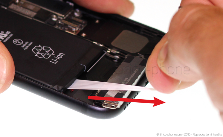 Changement de batterie sur iPhone 7 photo 2