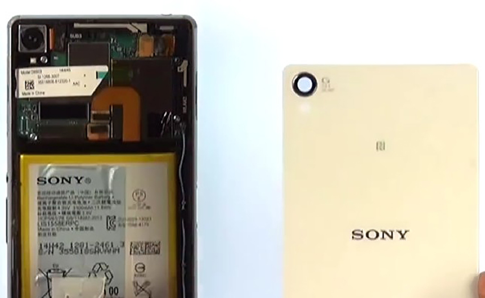 Changement d'écran (vitre+châssis+LCD) sur Xperia Z3 photo 3