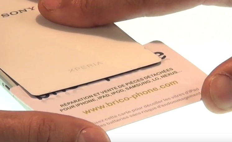 Changement de vitre arrière sur Xperia Z2 photo 1
