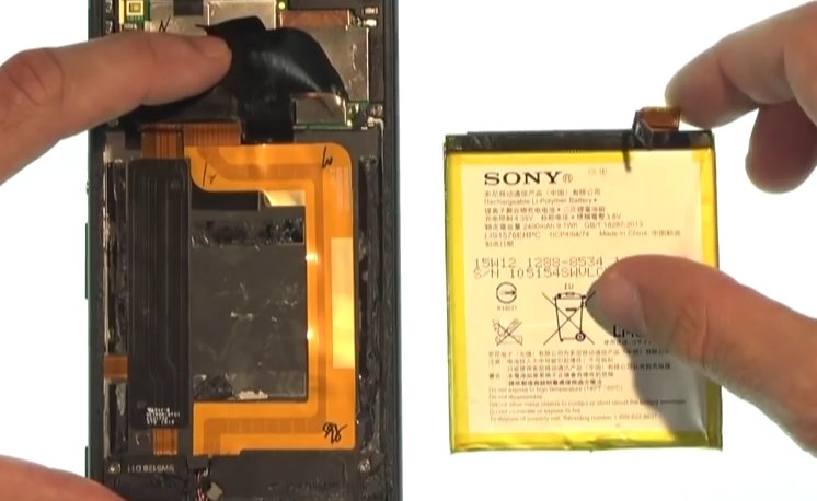 Changement d'écran (vitre+LCD) sur Xperia M4 Aqua photo 1