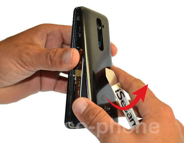 Changement d'écran (vitre+châssis+LCD) sur G2 photo 1