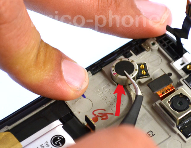 Changement d'écran (vitre+châssis+LCD) sur G2 photo 1