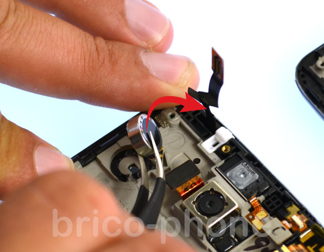 Changement d'écran (vitre+châssis+LCD) sur G2 photo 1