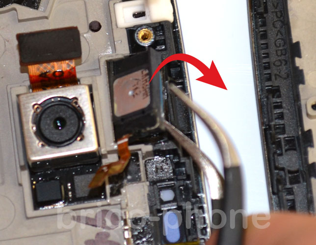 Changement d'écran (vitre+châssis+LCD) sur G2 photo 1