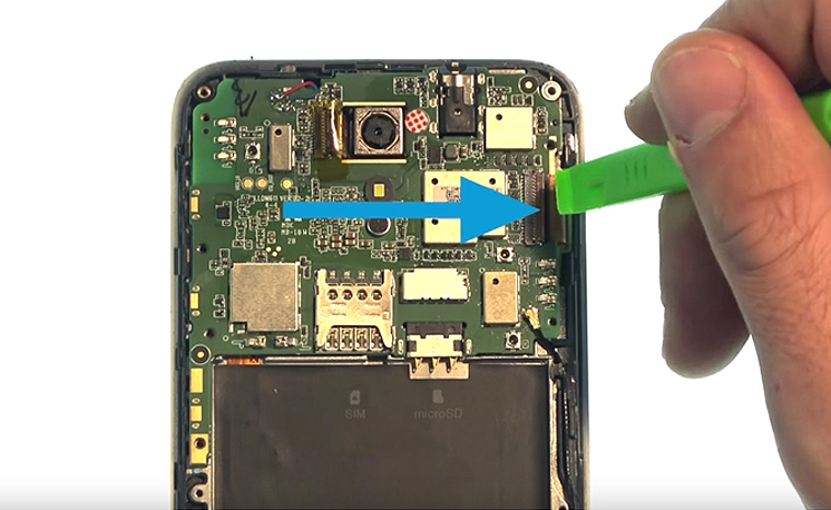 Changement de vitre seule sur Desire 620 photo 1