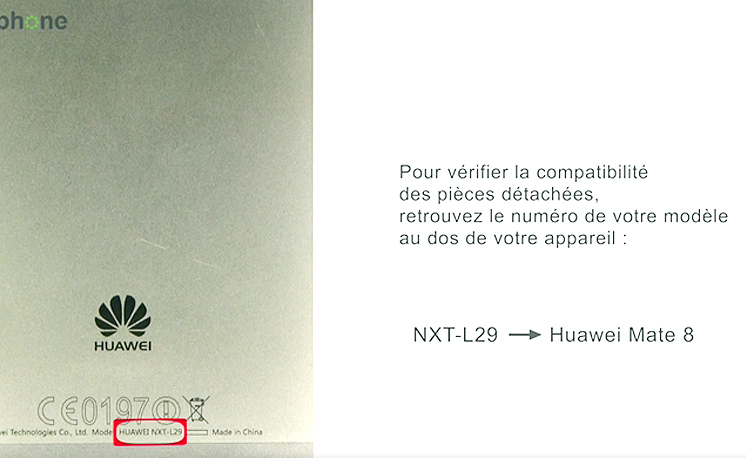 Changement de batterie sur Mate 8 photo 1