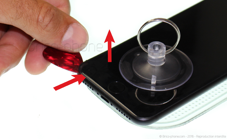 Changement de nappe caméra avant Facetime sur iPhone 7 photo 3