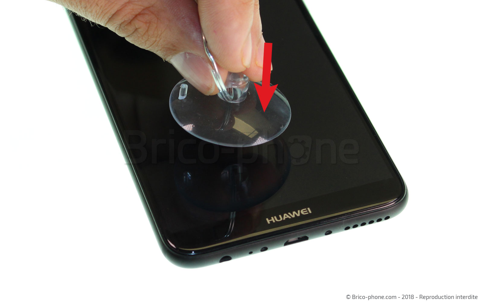 Changement d'écran (vitre+LCD) sur Mate 10 Lite photo 2