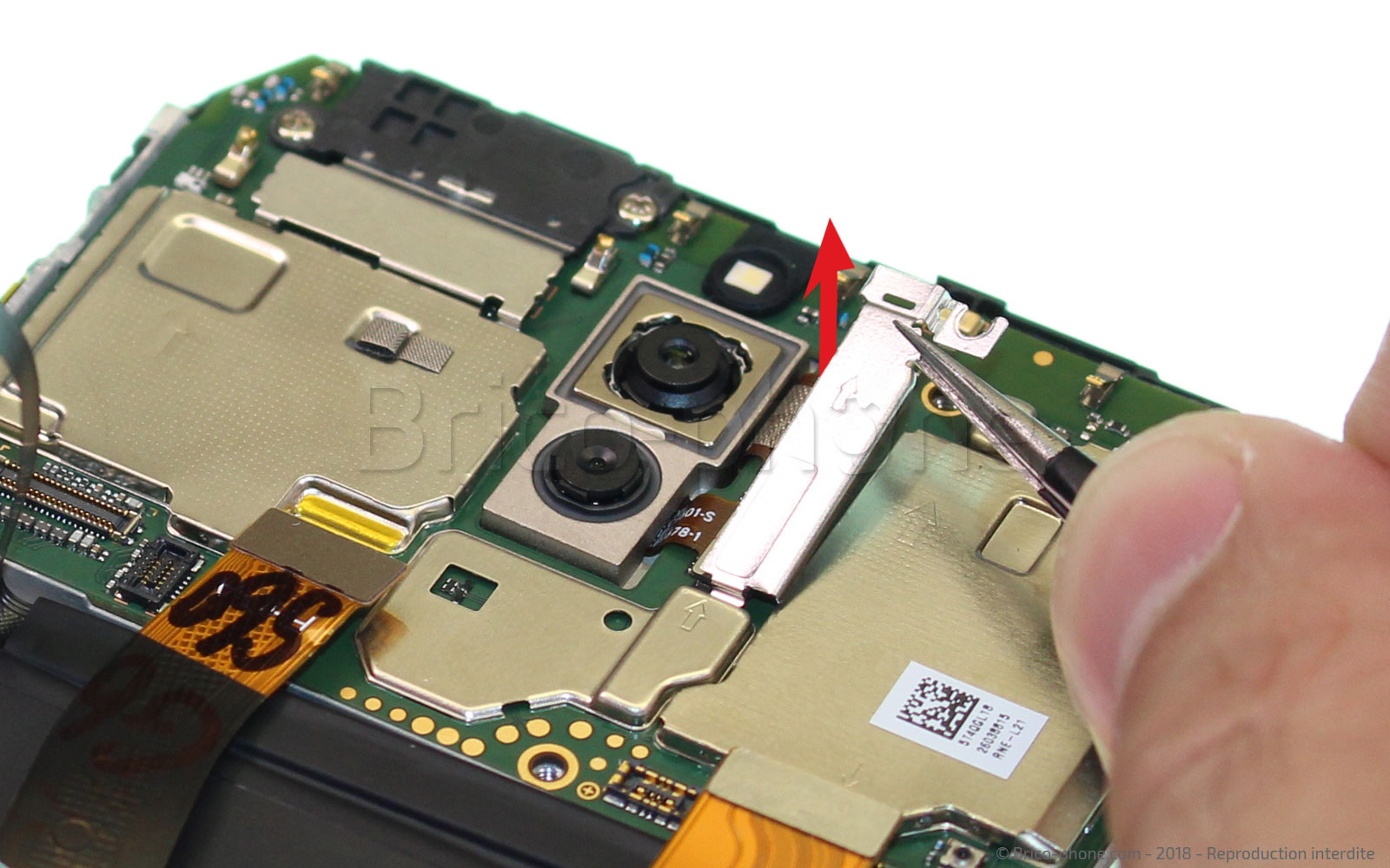 Changement d'écran (vitre+LCD) sur Mate 10 Lite photo 2