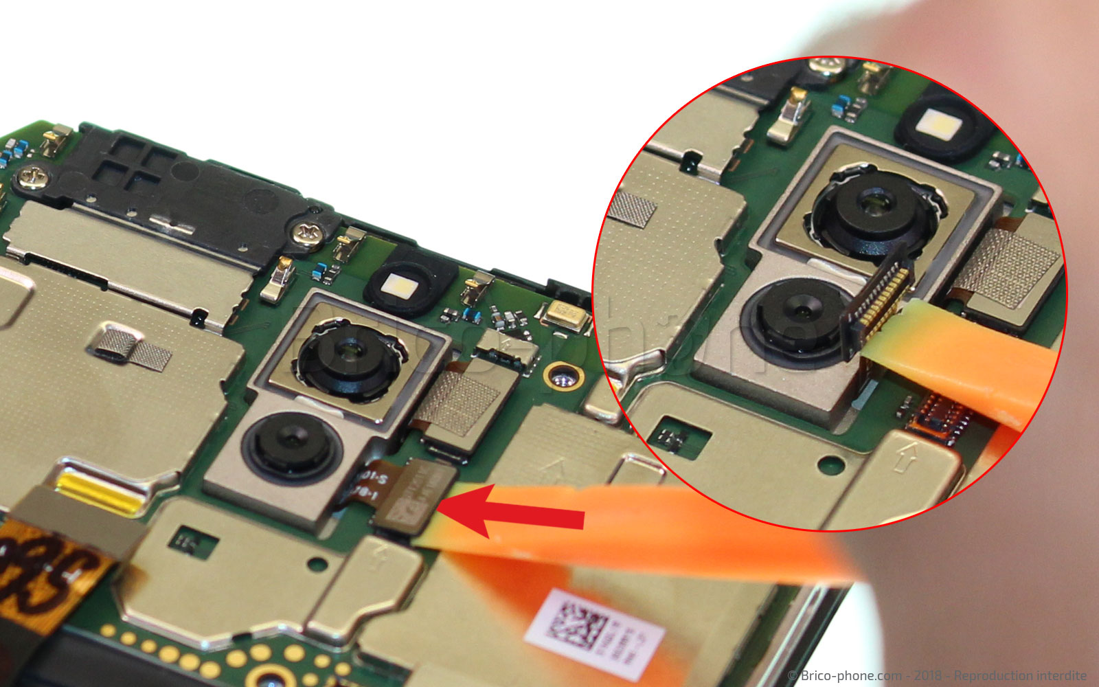 Changement d'écran (vitre+LCD) sur Mate 10 Lite photo 3