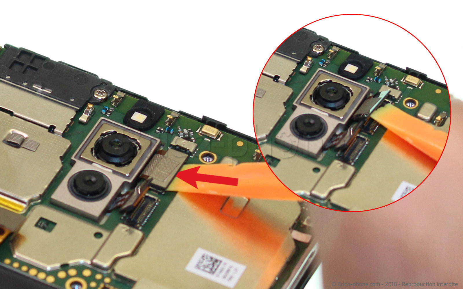 Changement d'écran (vitre+LCD) sur Mate 10 Lite photo 4