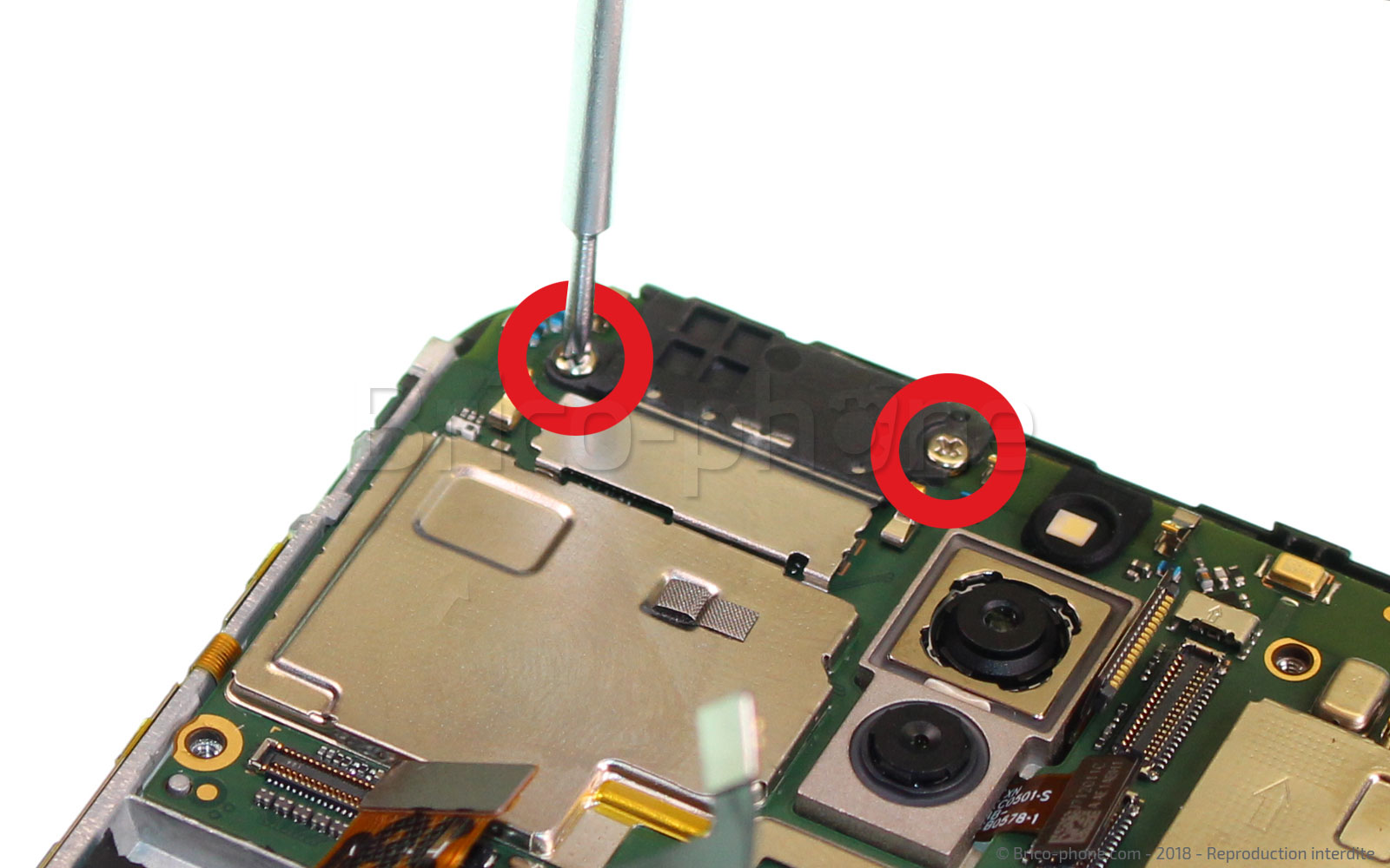 Changement d'écran (vitre+LCD) sur Mate 10 Lite photo 1