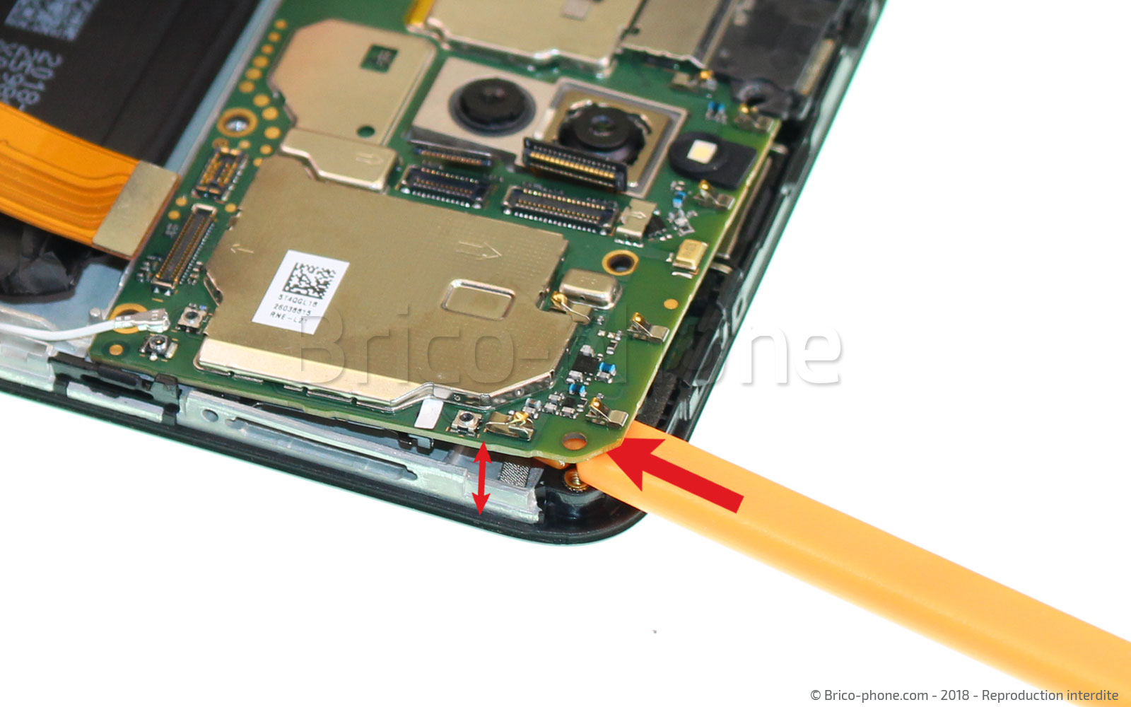 Changement d'écran (vitre+LCD) sur Mate 10 Lite photo 1