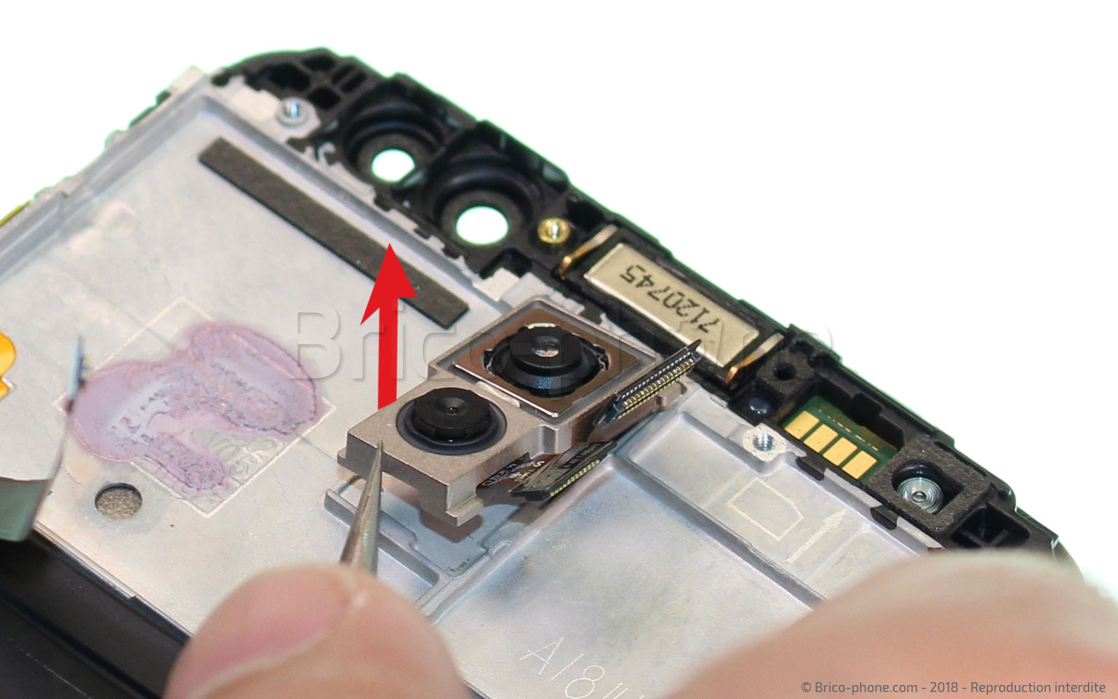 Changement d'écran (vitre+LCD) sur Mate 10 Lite photo 1